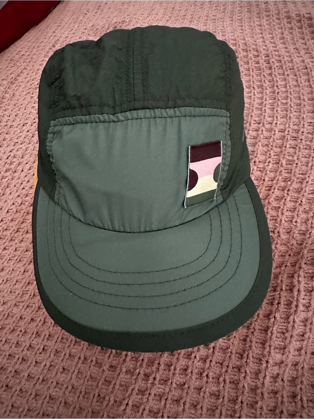 Folk Men's Tech 5 Panel Cap in Green